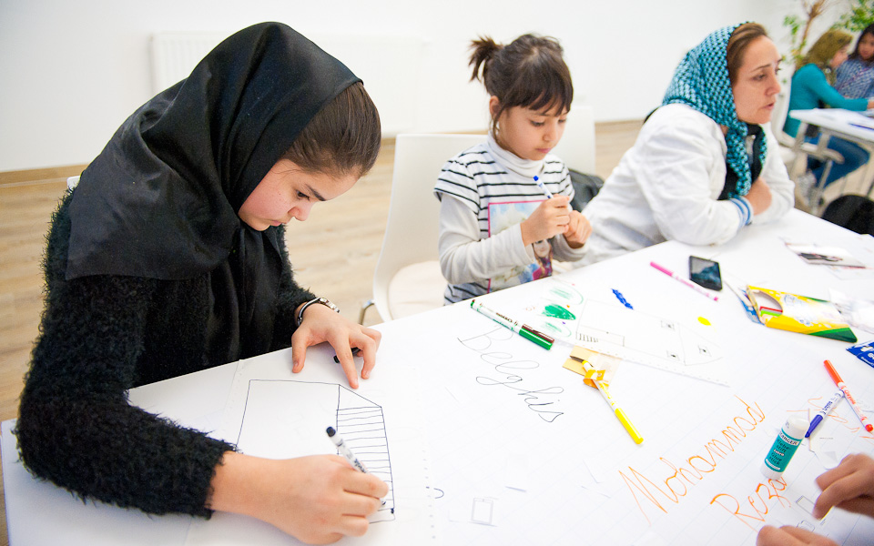 Eltern-Kind-Workshop in der Stuttgarter Kulturinsel