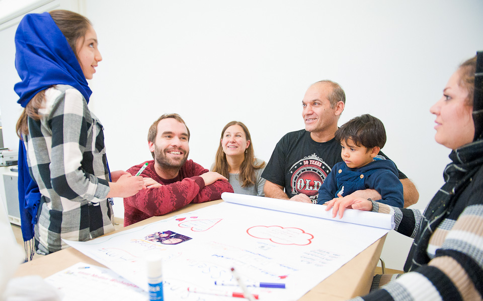 Eltern-Kind-Workshop in der Stuttgarter Kulturinsel